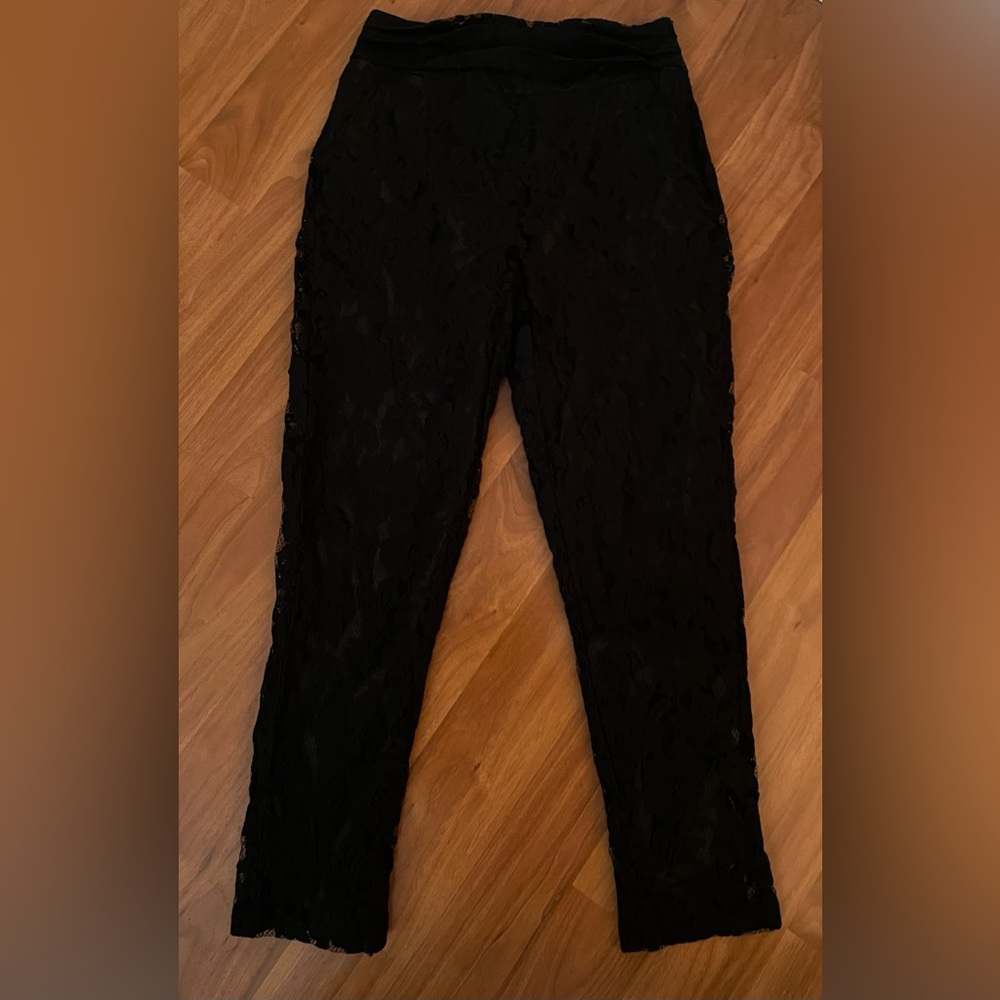 Kimchi Blue Black Lace Pants